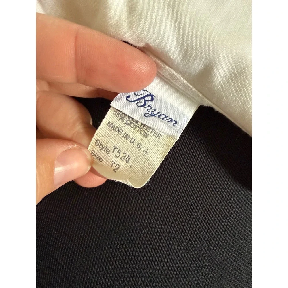 Vintage Bryan Sailor toddler dress nautical cute blue & white anchor embroidered